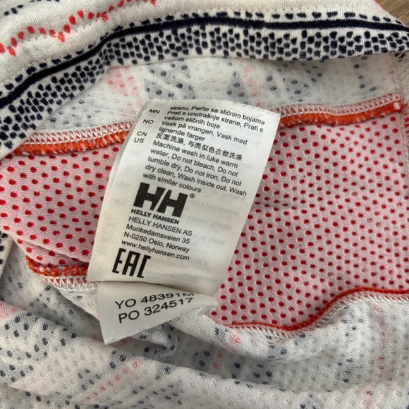 Helly Hansen LIFA Active Graphic Crew Base Layer Long Sleeve Melt Down Bricks - Picture 7 of 10